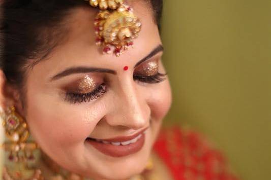 Bridal makeup