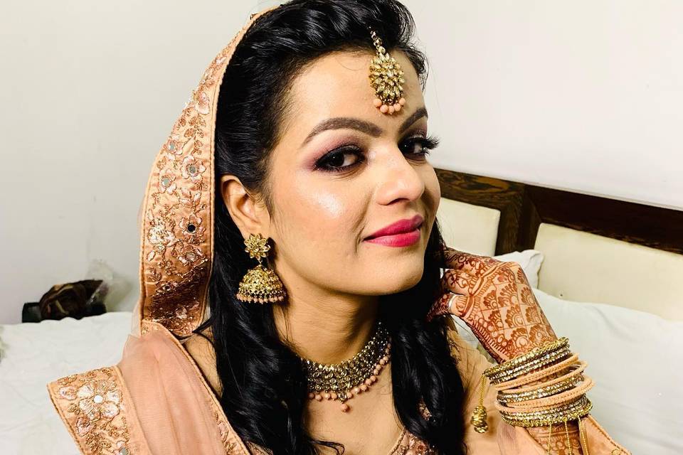 Bridal makeup