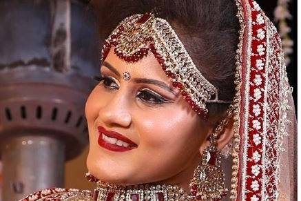 Bridal makeup