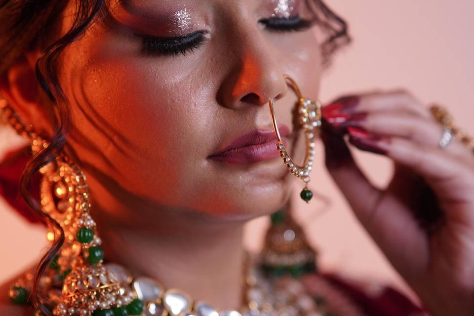 Bridal makeup