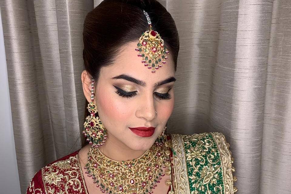 Bridal makeup