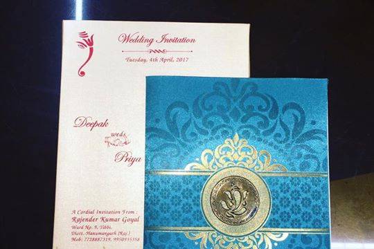 Wedding invitation