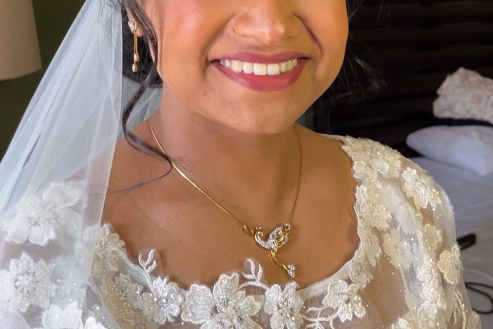 Bridal makeup