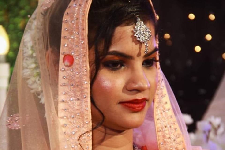 Bridal makeup