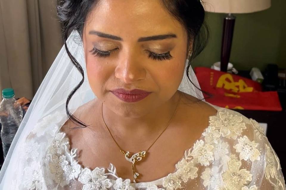 Bridal makeup