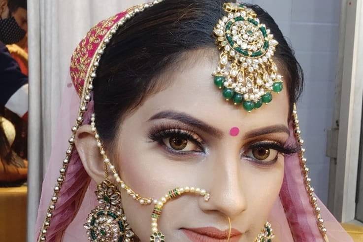 Bridal makeup