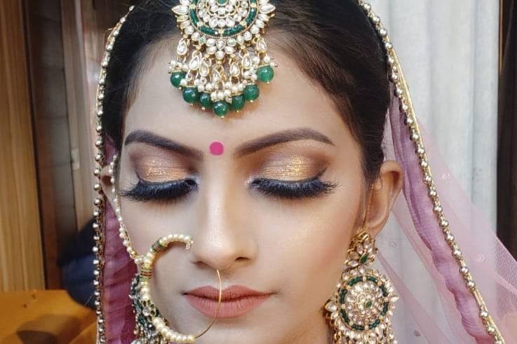 Bridal makeup