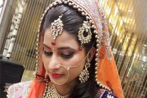 Bridal makeup