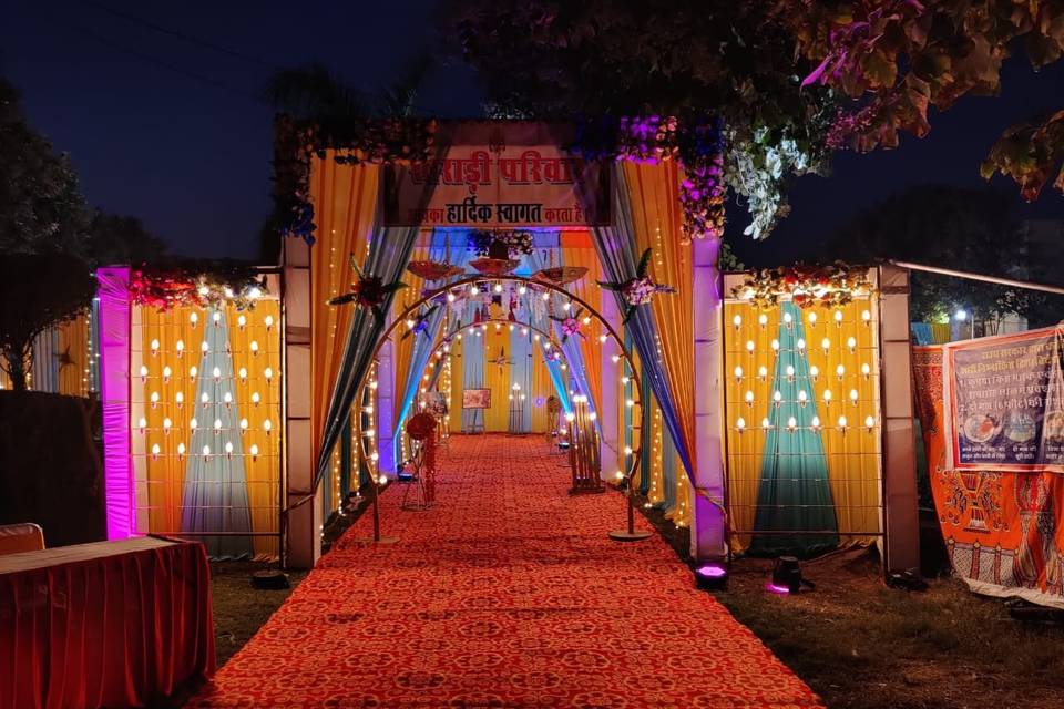 Entrance decor