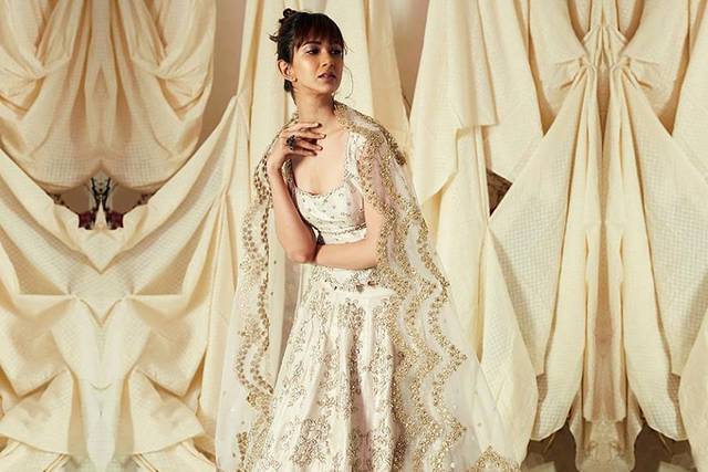Lehenga, Anushree Reddy | Vogue India | Wedding Wardrobe