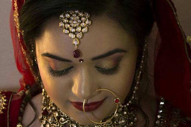 Bridal makeup