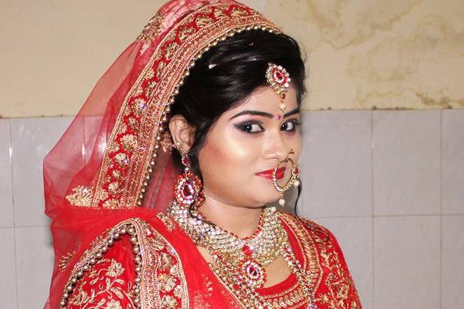 Bridal makeup