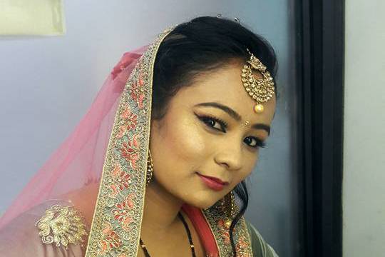 Bridal makeup