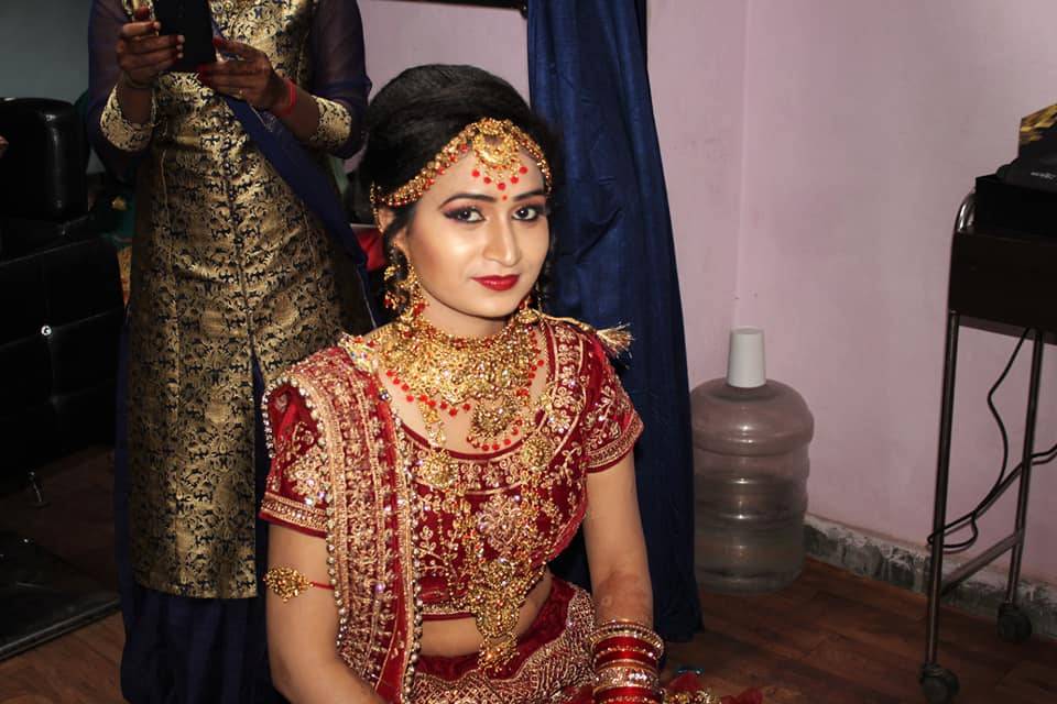 Bridal makeup