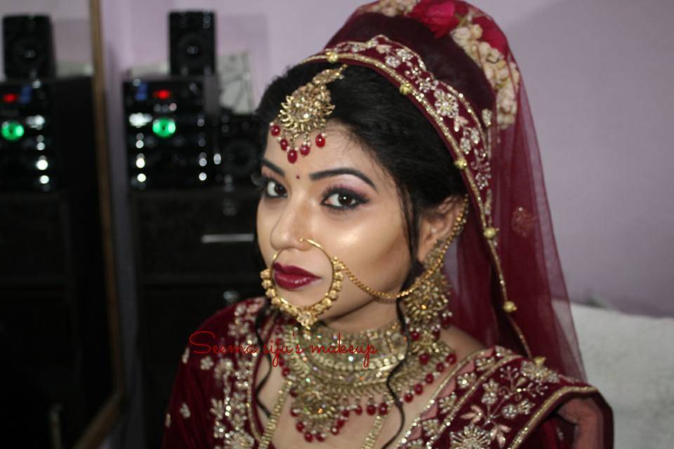 Bridal makeup