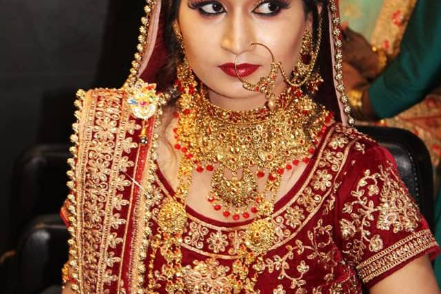 Bridal makeup