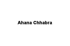 Ahana Chhabra Logo