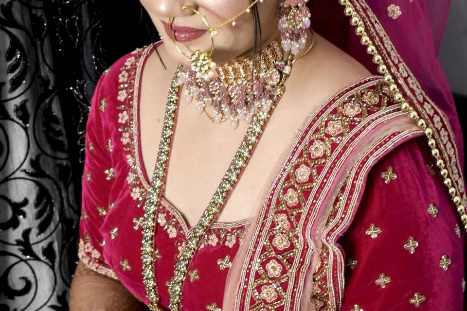 Bridal makeup