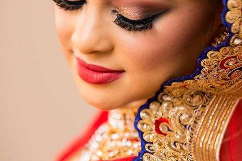 Bridal makeup