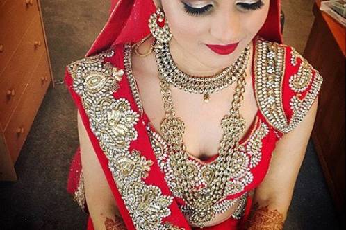 Bridal makeup