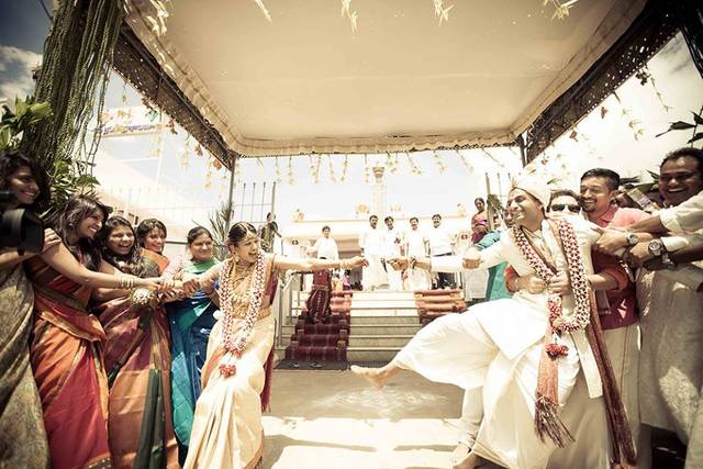 A misty october morning