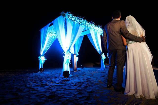 A misty october morning