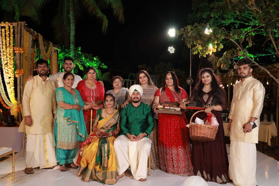 Punjabi kerala wedding