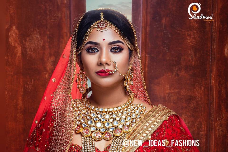 Grand kundan wedding jewellery