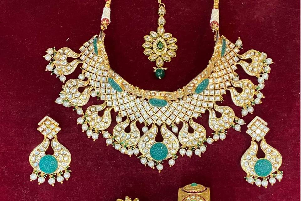 Kundan Bridal choker jewellery