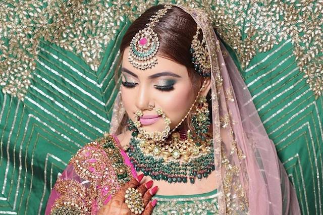 Bridal makeup