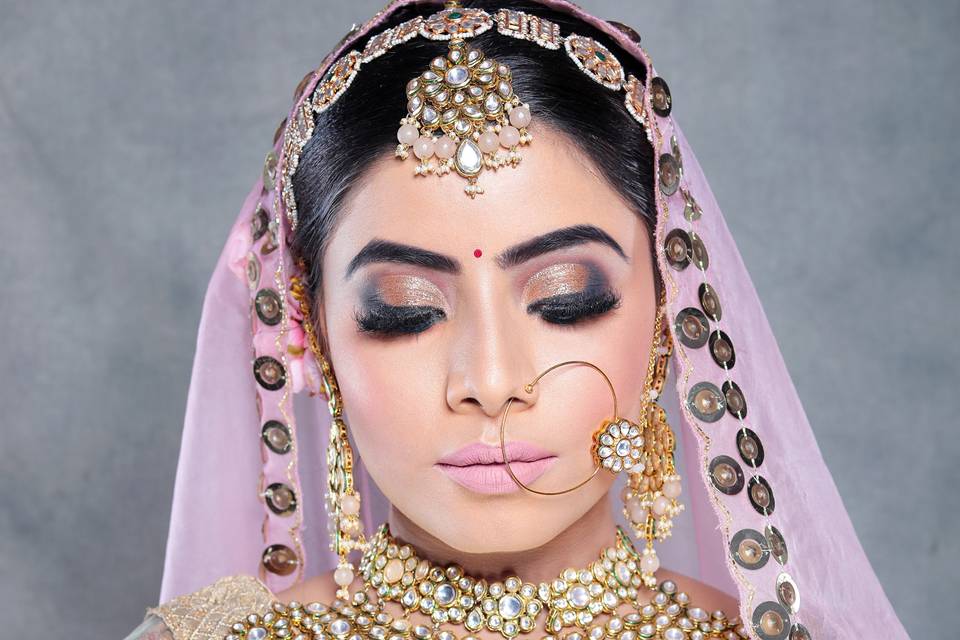 Bridal makeup