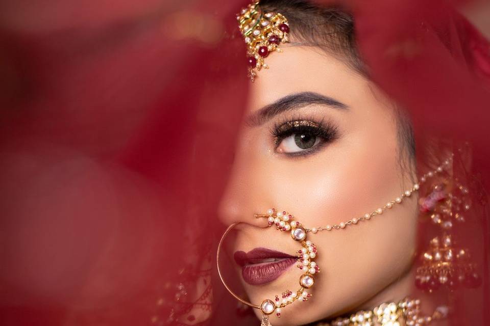 Bridal makeup