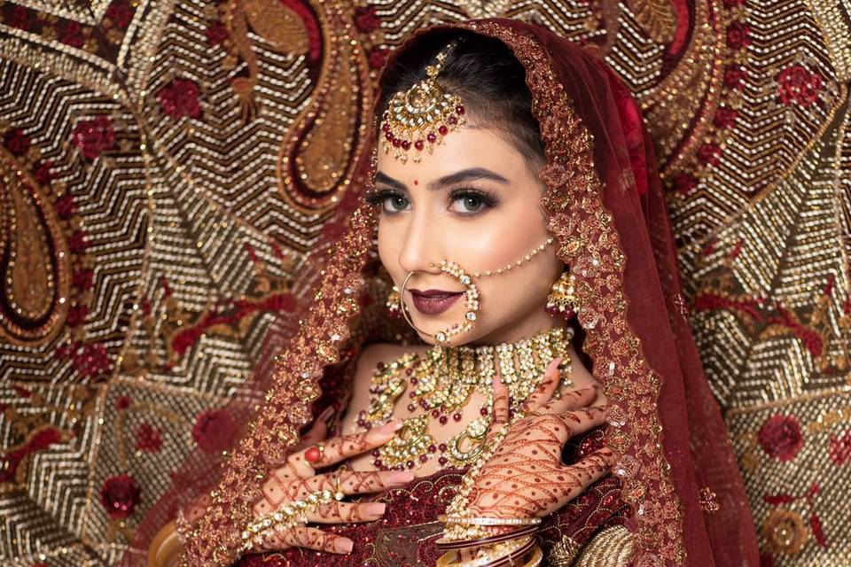 Bridal makeup