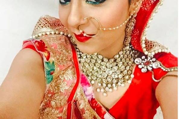 Bridal makeup