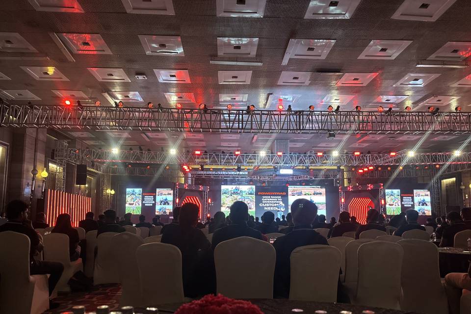 Production Sound & Light Setup