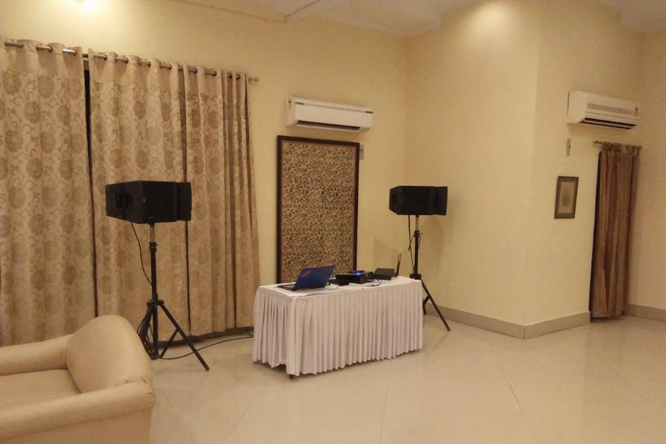 DJ setup