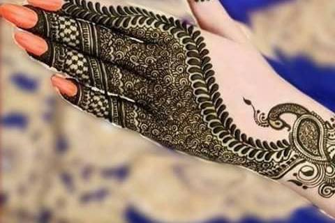 Cute R❤️S Letters Mehndi Design #foryou #mehndidesign #easymehndidesi... |  TikTok