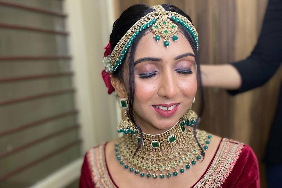 Bridal makeup