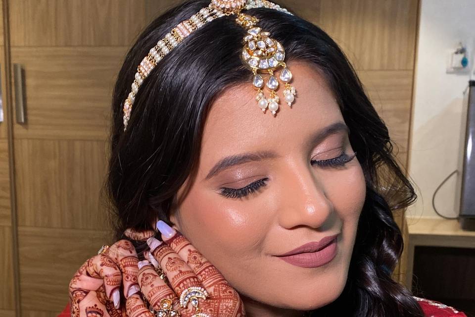 Bridal makeup