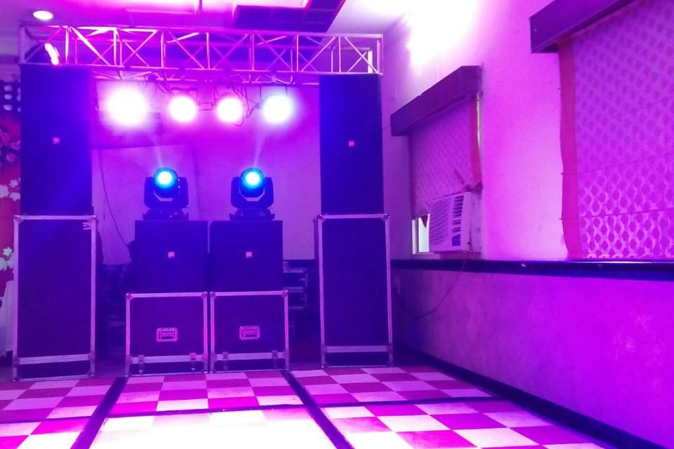 DJ setup