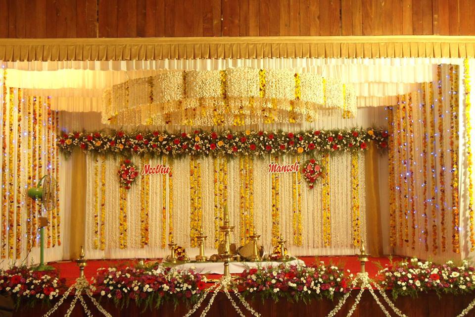 Lakshmi Flower Decorations