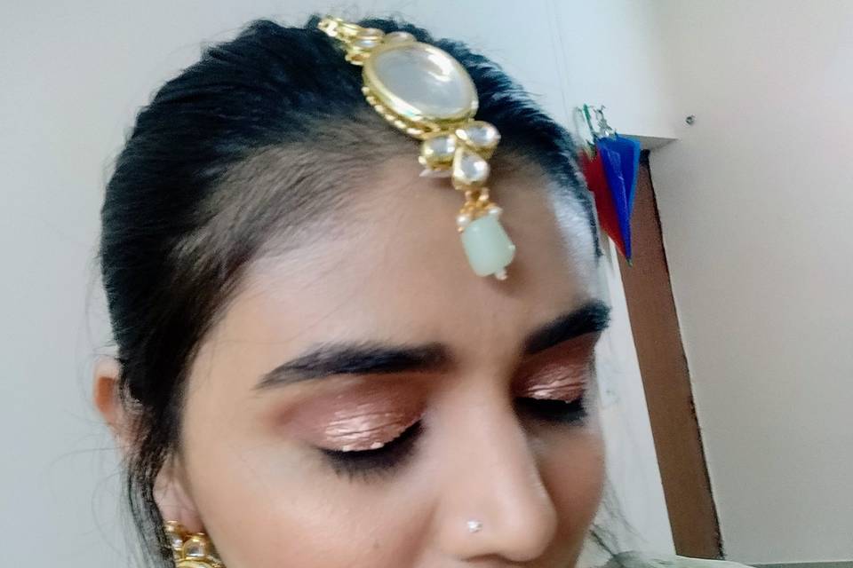 Bridal makeup