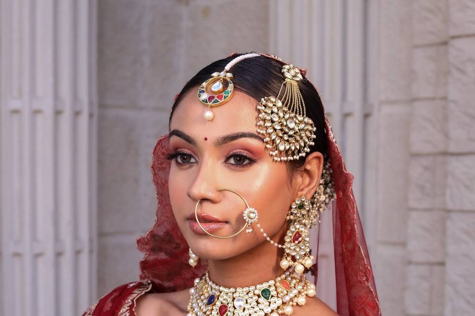 Bridal makeup