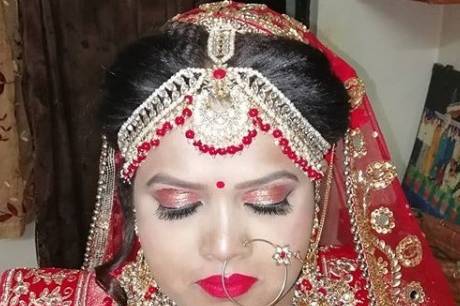 Bridal makeup