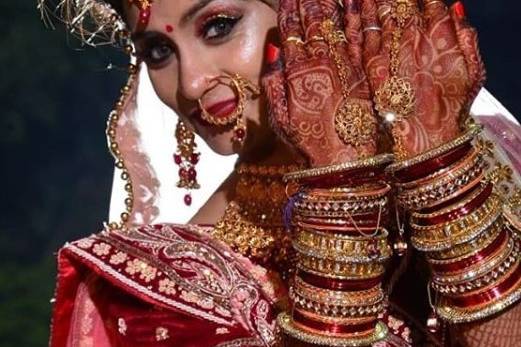 Bridal makeup