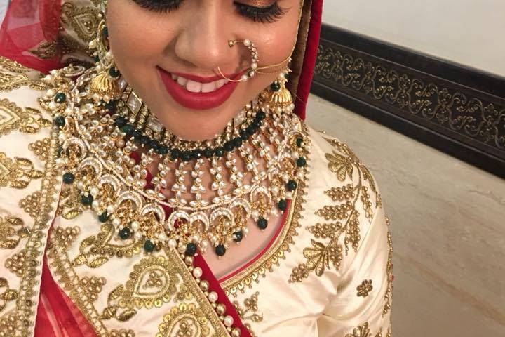 Bridal makeup