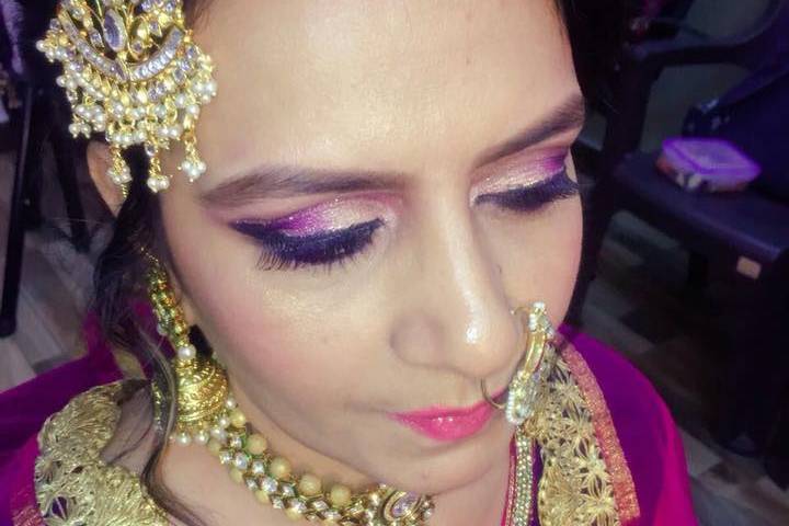 Bridal makeup