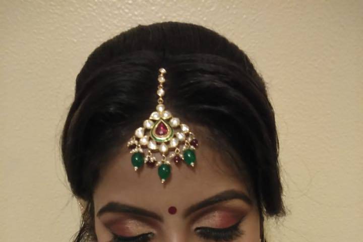 Bridal makeup