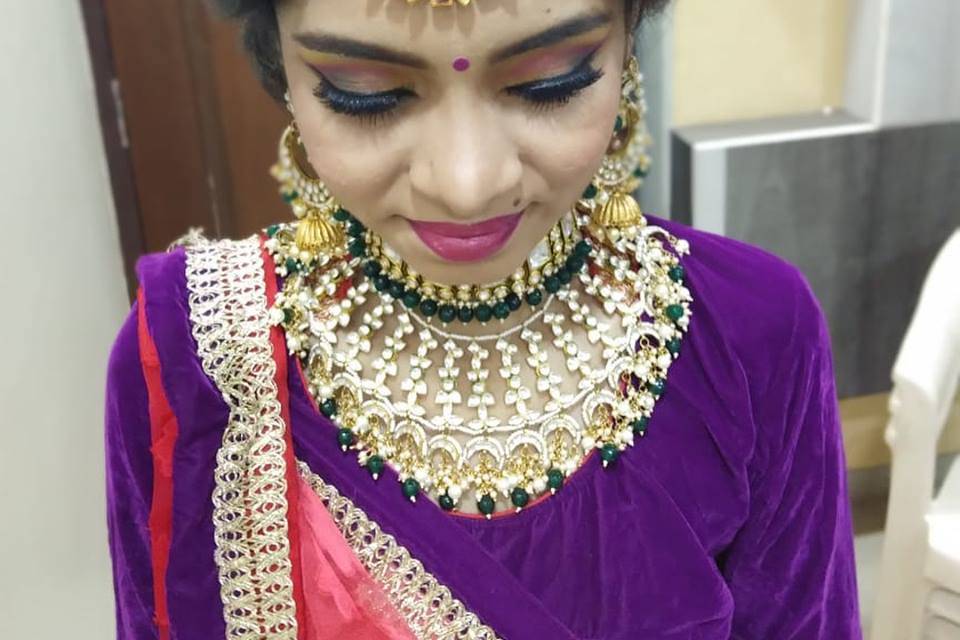 Bridal makeup