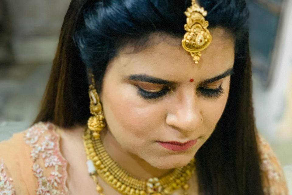 Bridal makeup